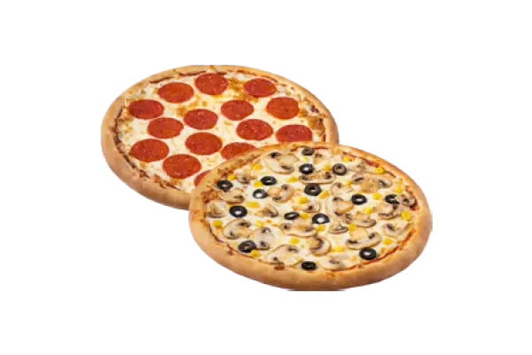 İKİ ORTA BOY PİZZA 