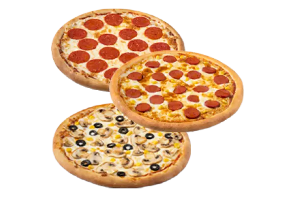 ÜÇ ORTA BOY PİZZA 